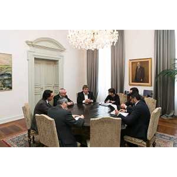 Incontro tra Ivan Jakovcic (Europarlamentare) e Debora Serracchiani (Presidente Regione Friuli Venezia Giulia) sull'Iniziativa Adriatico-Ionica - Trieste 07/04/2015