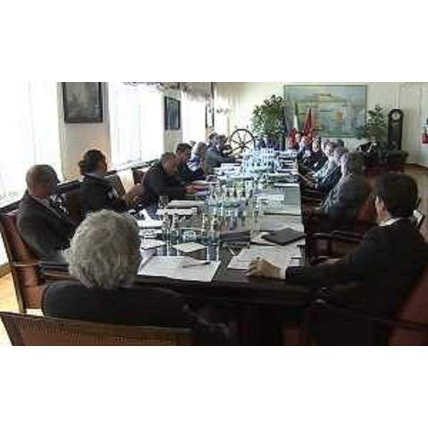 Riunione del Comitato dell'Autorità Portuale - Trieste 10/04/2015