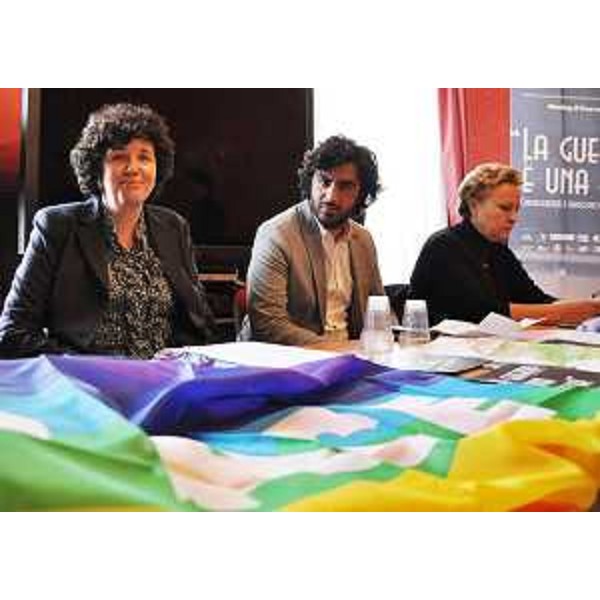 Loredana Panariti (Assessore regionale Istruzione), Federico Pirone (assessore Cultura Comune di Udine) e la senatrice Silvana Amati – Roma 14/04/2015