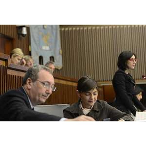 Sergio Bolzonello (Vicepresidente FVG e assessore regionale Attività produttive, Commercio, Cooperazione, Risorse agricole e forestali) e Debora Serracchiani (Presidente Friuli Venezia Giulia) e Sara Vito (Assessore regionale Ambiente ed Energia)
