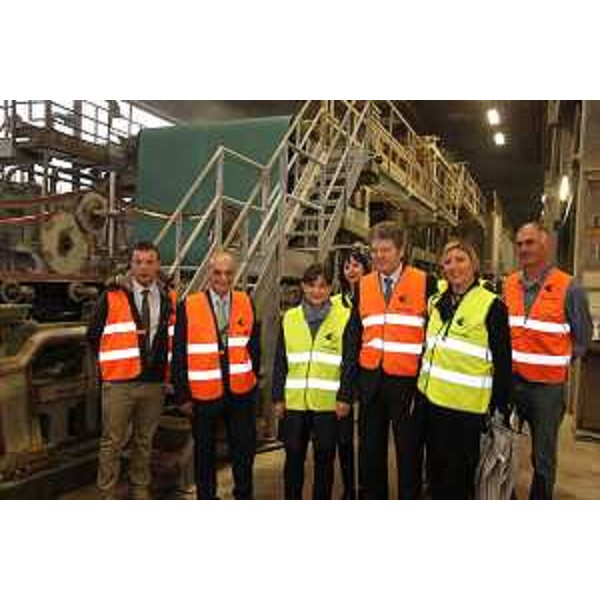 Debora Serracchiani (Presidente Regione Friuli Venezia Giulia) visita lo stabilimento Careo del Gruppo RenoDeMedici (RDM Group) - Ovaro 17/04/2015 (Foto Alberto Soravito di Petrussi Foto Press)