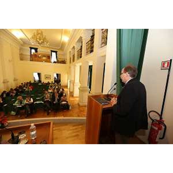 Gianni Torrenti (Assessore regionale Cultura) alla presentazione dell'XI edizione del Festival "èStoria" - Gorizia 21/04/2015 (Foto Pierluigi Bumbaca)