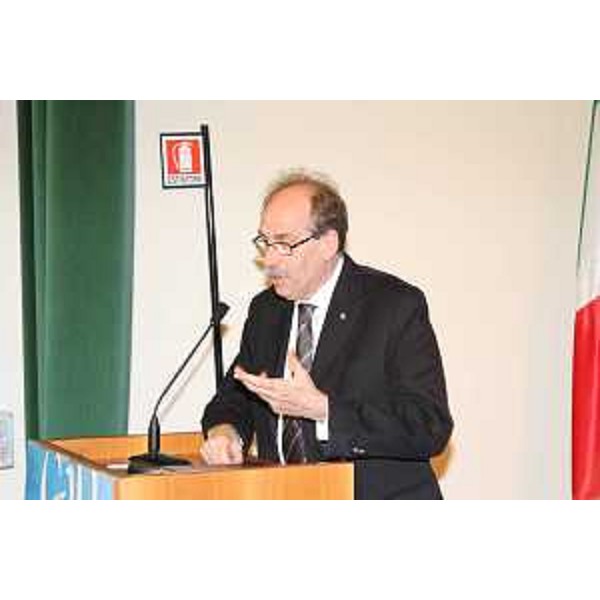 Gianni Torrenti (Assessore regionale Cultura) alla presentazione dell'XI edizione del Festival "èStoria" - Gorizia 21/04/2015 (Foto Pierluigi Bumbaca)