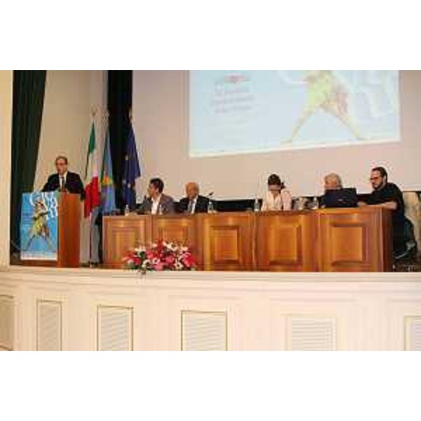 Gianni Torrenti (Assessore regionale Cultura) alla presentazione dell'XI edizione del Festival "èStoria" - Gorizia 21/04/2015 (Foto Pierluigi Bumbaca)