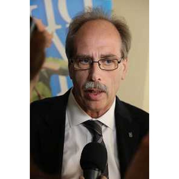 Gianni Torrenti (Assessore regionale Cultura) alla presentazione dell'XI edizione del Festival "èStoria" - Gorizia 21/04/2015 (Foto Pierluigi Bumbaca)