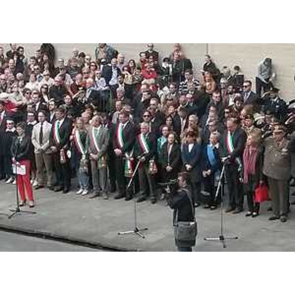 Celebrazioni della Liberazione al Monumento Nazionale della Risiera di San Sabba - Trieste 25 aprile 2015