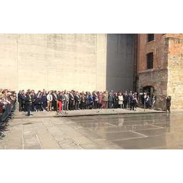 Celebrazioni della Liberazione al Monumento Nazionale della Risiera di San Sabba - Trieste 25 aprile 2015