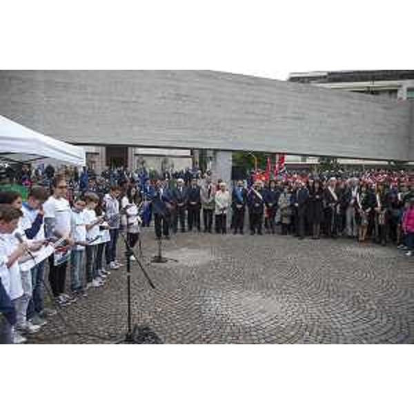 Celebrazioni del LXX Anniversario della Liberazione al Monumento alla Resistenza - Udine 25/04/2015 (Foto Max Udine)