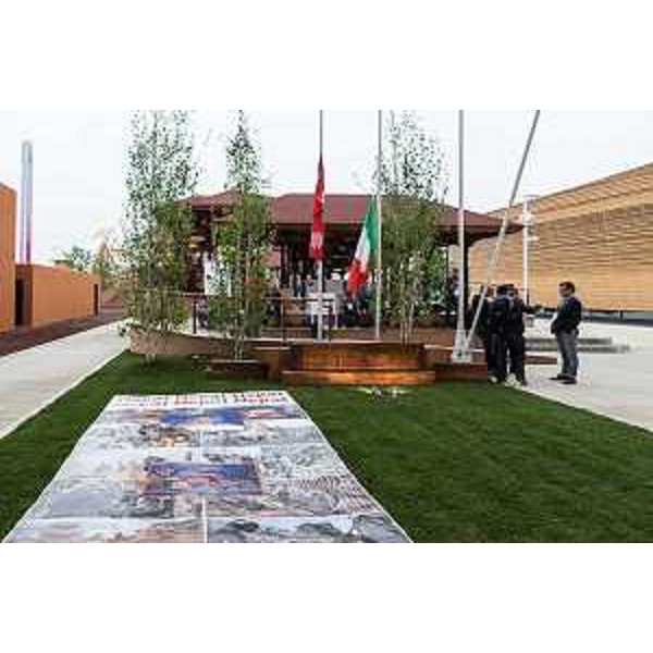 Padiglione Nepal all'apertura di EXPO - Milano 01/05/2015