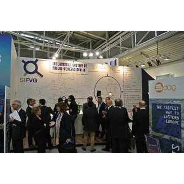 Lo stand del Friuli Venezia Giulia alla Fiera "Transport Logistic 2015" - Monaco di Baviera 06/05/2015
