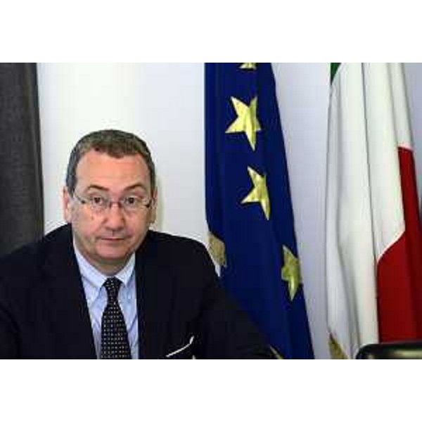Sergio Bolzonello (Vicepresidente Regione FVG e assessore Attività produttive) durante la riunione della Giunta regionale del Friuli Venezia Giulia - Udine 08/05/2015