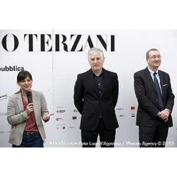 Debora Serracchiani e Sergio Bolzonello (Vicepresidente e presidente Regione Friuli Venezia Giulia) all'inaugurazione dell'XI edizione del Festival "vicino/lontano" - Udine 07/05/2015 (Foto Luca D'Agostino / Phocus Agency)