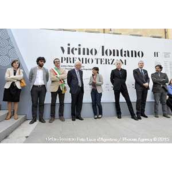 Debora Serracchiani e Sergio Bolzonello (Vicepresidente e presidente Regione Friuli Venezia Giulia) all'inaugurazione dell'XI edizione del Festival "vicino/lontano" - Udine 07/05/2015 (Foto Luca D'Agostino / Phocus Agency)