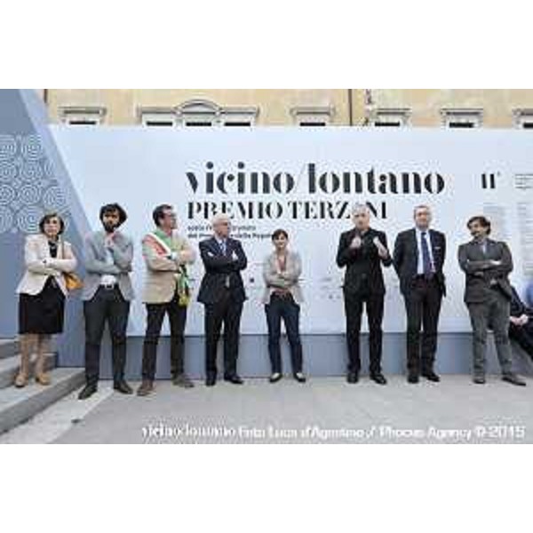 Debora Serracchiani e Sergio Bolzonello (Vicepresidente e presidente Regione Friuli Venezia Giulia) all'inaugurazione dell'XI edizione del Festival "vicino/lontano" - Udine 07/05/2015 (Foto Luca D'Agostino / Phocus Agency)