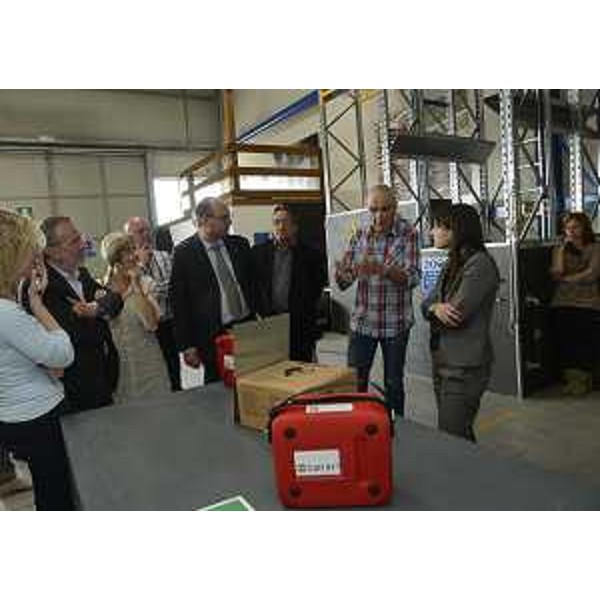 Antonio Zavagno (Consulenza Servizi Spilimbergo) e Debora Serracchiani (Presidente Regione autonoma Friuli Venezia Giulia) – Spilimbergo 18/05/2015