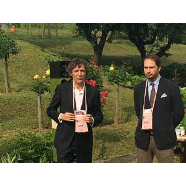 Cristiano Shaurli (Assessore regionale Risorse agricole e forestali) all'inaugurazione della XXIII edizione di Cantine Aperte, nella Tenuta Sottomonte - Buttrio 29/05/2015