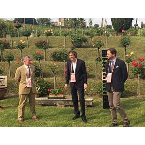 Cristiano Shaurli (Assessore regionale Risorse agricole e forestali) all'inaugurazione della XXIII edizione di Cantine Aperte, nella Tenuta Sottomonte - Buttrio 29/05/2015