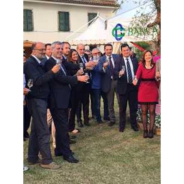 Cristiano Shaurli (Assessore regionale Risorse agricole e forestali) e Franco Iacop (Presidente Consiglio regionale) all'inaugurazione dell'XI edizione di Olio e Dintorni - Oleis di Manzano 29/05/2015