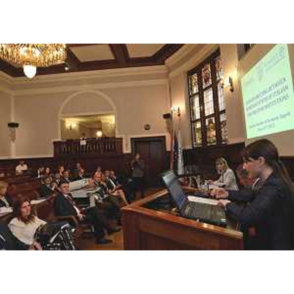 Debora Serracchiani (Presidente Friuli Venezia Giulia) – Zagabria 03/06/2015