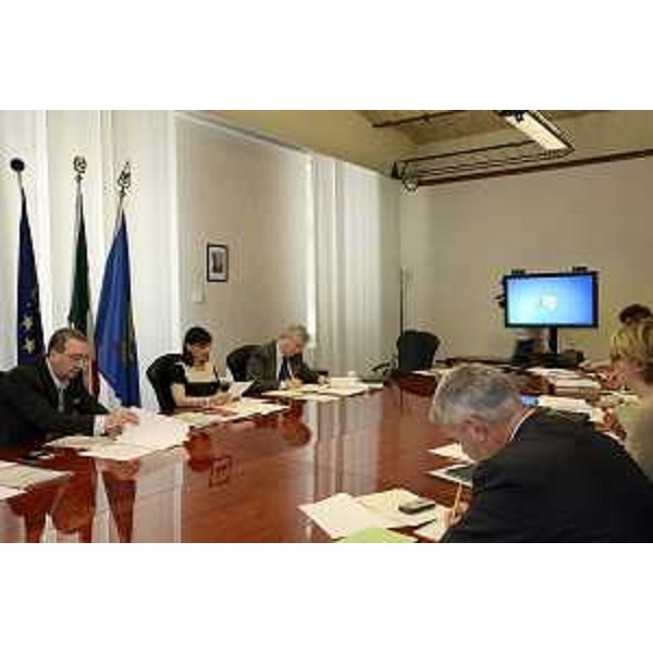 Riunione della Giunta regionale del FVG presieduta da Debora Serracchiani (Presidente Regione Friuli Venezia Giulia) - Trieste 05/06/2015