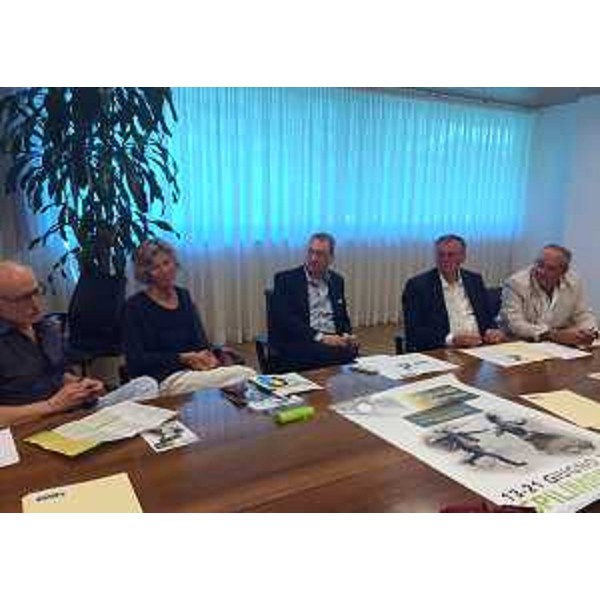 Sergio Bolzonello (Vicepresidente Regione FVG e assessore Attività produttive, Cooperazione e Turismo) alla presentazione del Festival "Le Giornate della Luce" - Udine 08/06/2015