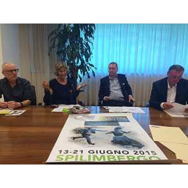 Sergio Bolzonello (Vicepresidente Regione FVG e assessore Attività produttive, Cooperazione e Turismo) alla presentazione del Festival "Le Giornate della Luce" - Udine 08/06/2015