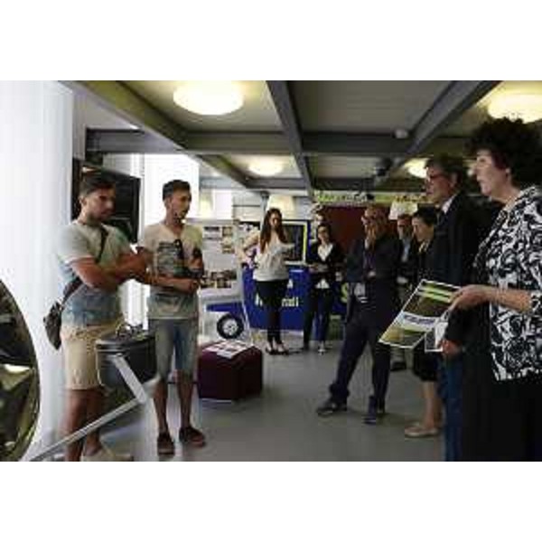 Loredana Panariti (Assessore regionale Lavoro e Formazione) e Giovanni Da Pozzo (Presidente CCIAA Udine) alla Giornata di presentazione dell'Agenda del Futuro - Udine 2024 - Udine 09/06/2015