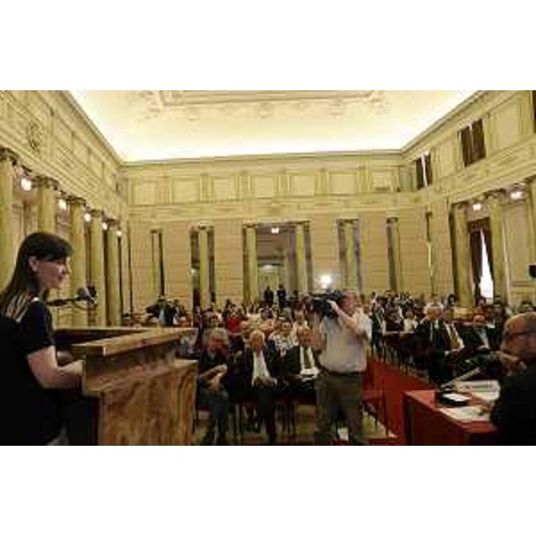 Debora Serracchiani (Presidente Regione Friuli Venezia Giulia) all'Assemblea generale dell'Albo nazionale dei Gestori ambientali - Trieste 05/06/2015
