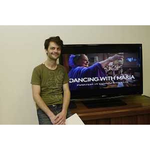 Luca Ciut (Compositore) alla conferenza stampa di presentazione del calendario degli eventi "Villa Manin Estate 2015" - Udine 18/06/2015