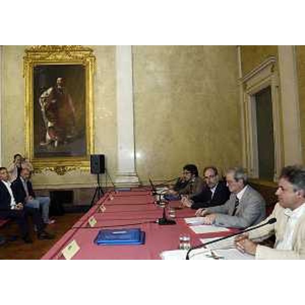 Gianni Torrenti (Assessore regionale Solidarietà) e Franco Codega (Consigliere regionale) al convegno sui diritti dei migranti organizzato dall'Ufficio Nazionale Antidiscriminazioni Razziali (UNAR), nella sede della Regione FVG - Trieste 19/06/2015