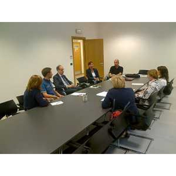 Gianni Torrenti (Assessore regionale Cultura) all'incontro "Lingue di minoranza e turismo" - Tolmezzo 20/06/2015