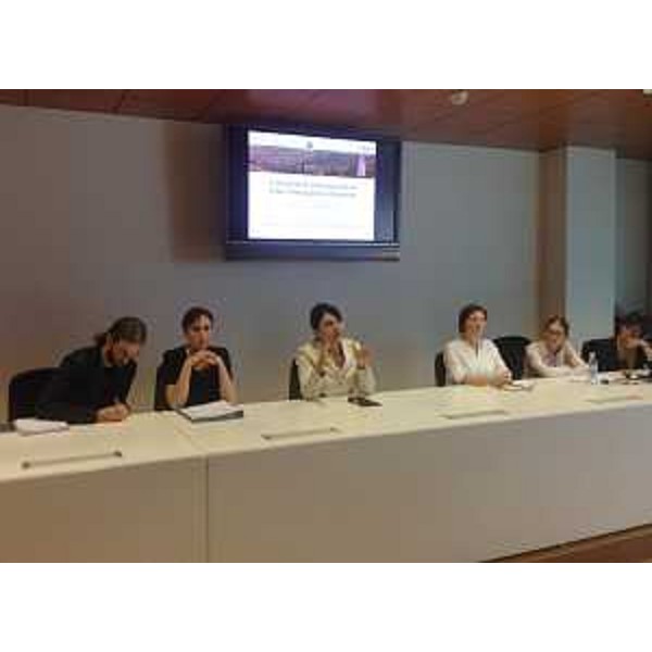 Mariagrazia Santoro (Assessore regionale Pianificazione territoriale) all'incontro iniziale del processo partecipativo per la redazione del Piano Paesaggistico Regionale (PPR), con tecnici della Regione, esperti universitari e Comuni - Udine 23/06/2015