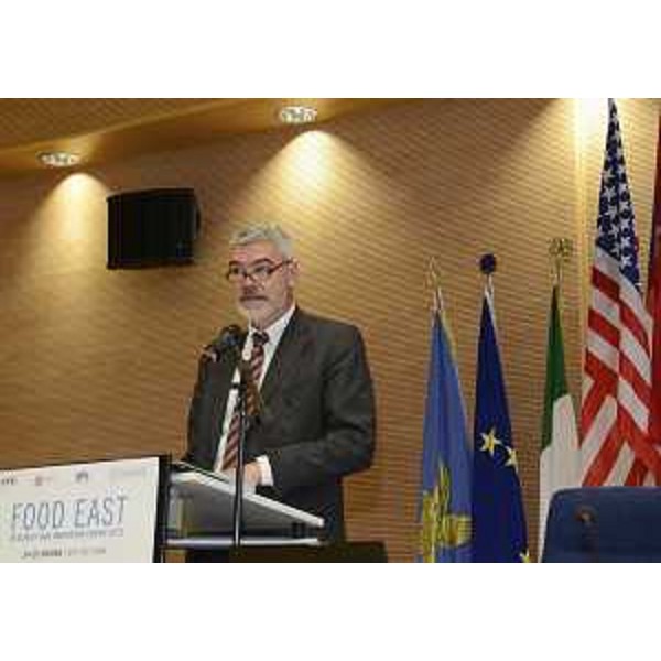 Paolo Panontin (Assessore regionale Caccia e risorse ittiche) al Food East Research and Innovation Forum 2015 - Udine 25/06/2015