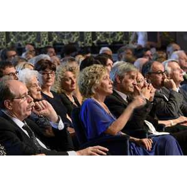 Gianni Torrenti (Assessore regionale Cultura) alla serata "I nostri Angeli", evento centrale della dodicesima edizione del "Premio giornalistico internazionale Marco Luchetta", al Politeama Rossetti - Trieste 02/07/2015