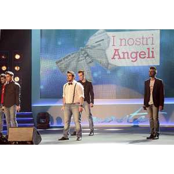 Uno spettacolo della serata "I nostri Angeli", evento centrale della dodicesima edizione del "Premio giornalistico internazionale Marco Luchetta", al Politeama Rossetti - Trieste 02/07/2015