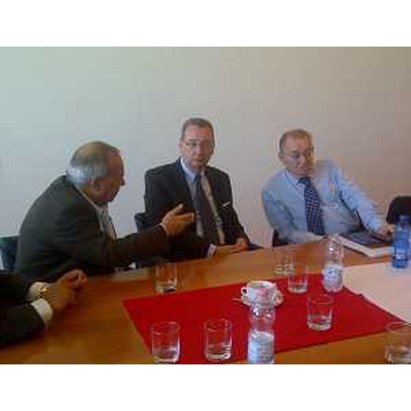 Michelangelo Agrusti (presidente Unindustria Pordenone), Sergio Bolzonello (vicepresidente Friuli Venezia Giulia e assessore Attività produttive) e Giorgio Squinzi (presidente nazionale Confindustria) – Ronchi dei Legionari 07/07/2015