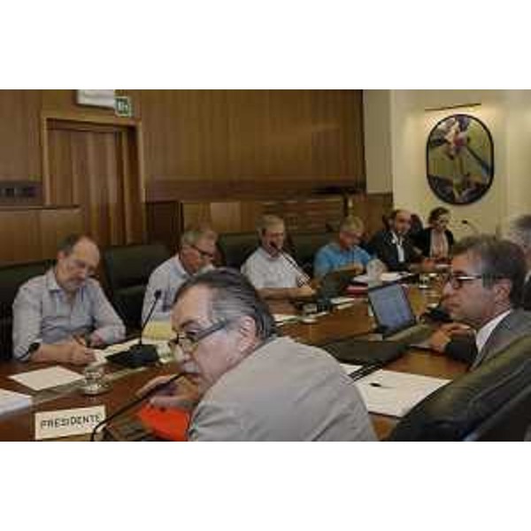 Renzo Liva (presidente I Commissione Consiglio regionale) e Francesco Peroni (assessore Finanze) – Trieste 07/07/2015