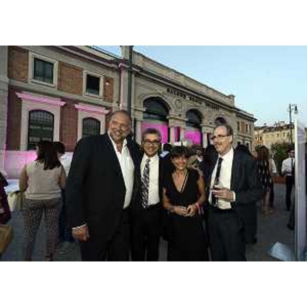 Roberto Cosolini (Sindaco Trieste), Francesco Peroni (assessore regionale alle Finanze), Debora Serracchiani (presidente Friuli Venezia Giulia) e Gianni Torrenti (assessore regionale Cultura) – Trieste 12/07/2015