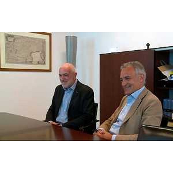 Dario Ermacora (Presidente Coldiretti FVG) e Danilo Merz (direttore Coldiretti Udine) – Udine 13/07/2015