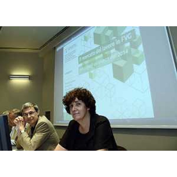 Loredana Panariti (Assessore regionale Lavoro) e Marco Cantalupi (Servizio Osservatorio Mercato del Lavoro) – Trieste 14/07/2015