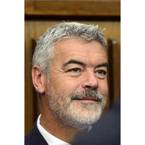 Paolo Panontin (Assessore regionale Autonomie locali e Coordinamento Riforme, Caccia e risorse ittiche, delegato Protezione civile) durante la seduta del Consiglio regionale - Trieste 22/07/2015
