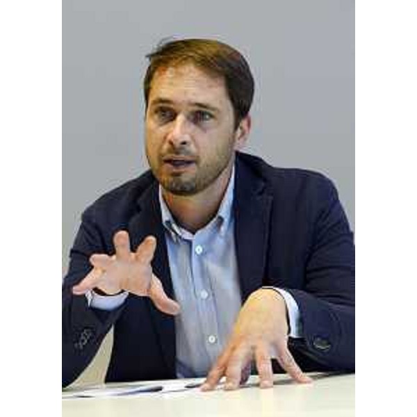 Cristiano Shaurli (Assessore regionale Risorse agricole e forestali) in conferenza stampa sui dati delle visite allo spazio della Regione FVG all'EXPO di Milano dal 3 al 9 luglio scorsi - Udine 24/07/2015