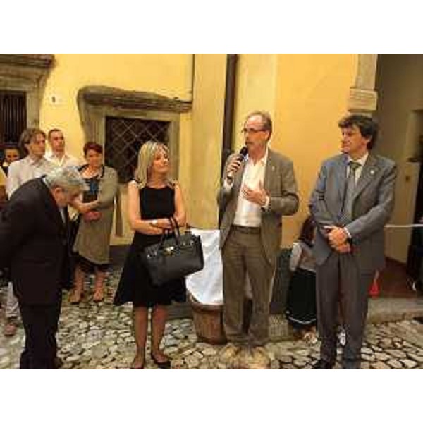 Gianni Torrenti (Assessore regionale Cultura) alla Giornata degli Ecomusei del Friuli Venezia Giulia - Paularo 25/07/2015
