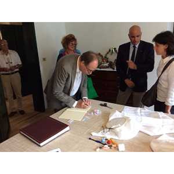 Gianni Torrenti (Assessore regionale Cultura) alla Giornata degli Ecomusei del Friuli Venezia Giulia - Paularo 25/07/2015