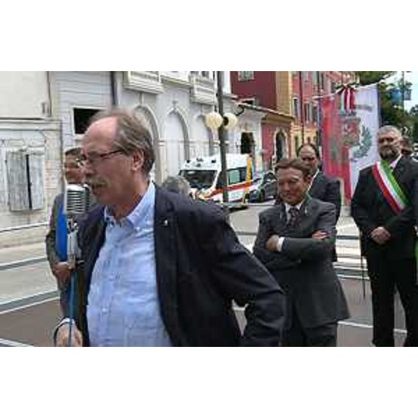 Gianni Torrenti (Assessore regionale Cultura) alla XII convention e incontro annuale dei friulani nel mondo - Cormons 02/08/2015