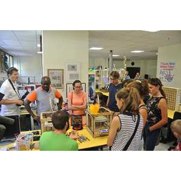 Pubblico all’Open Day dello SciFabLab – Trieste 12/08/2015