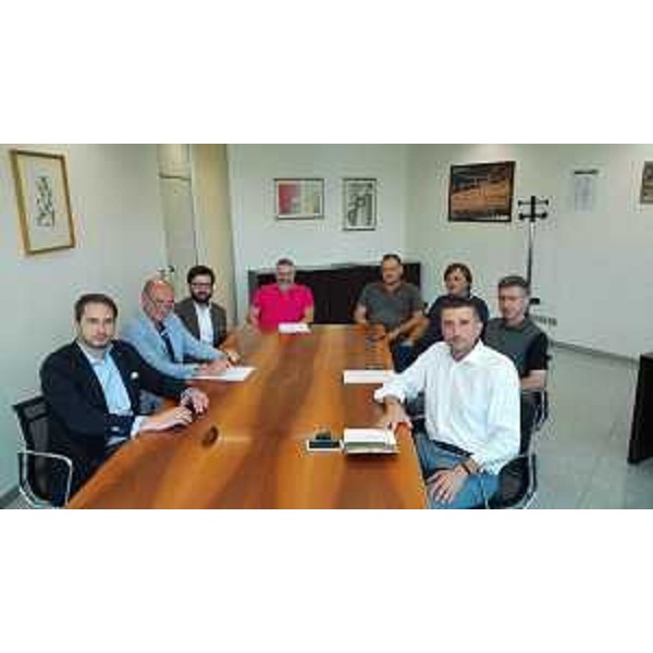Cristiano Shaurli (assessore regionale Agricoltura) di fronte a Michele Dallapiccola (assessore Agricoltura Provincia di Trento) – Udine 10/08/2015