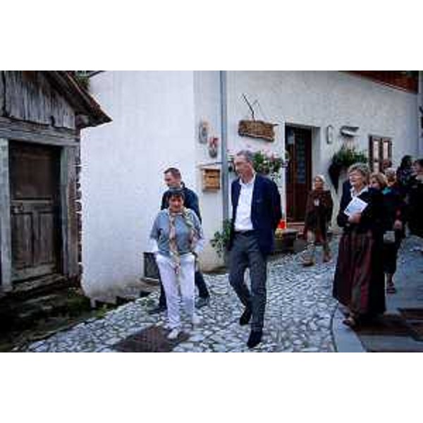 Ulderica Da Pozzo (fotografa) e Sergio Bolzonello (vicepresidente e assessore regionale Attività produttive, cooperazione e turismo) - Ravascletto 18/08/2015