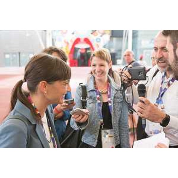 Debora Serracchiani (Presidente Regione Friuli Venezia Giulia) alla "Giornata del Coniglio", nel Padiglione della Coldiretti "No Farmers No Party" a EXPO 2015 - Milano 26/08/2015