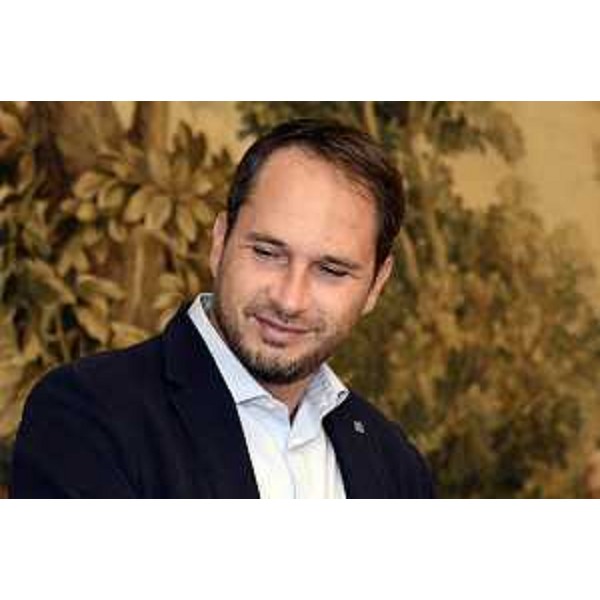 Cristiano Shaurli (Assessore regionale Risorse agricole e forestali) durante la riunione della Giunta regionale del FVG - Trieste 28/08/2015